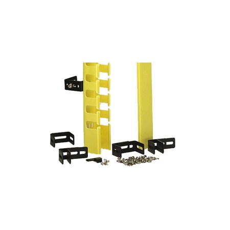 Commscope CABLE MGMT FINGER DUCT, 2" X 2" VERTICAL 1.5" SLOTTED, FIBERGUIDE SYSTEM FGS-KTW1-CA